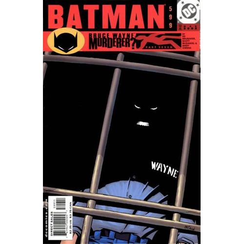Bruce Wayne Murderer ? Part 7 : Batman # 599 ( V.O. 2002 ) ** Ed Brubaker **   de Brubaker / S. McDaniel  Format Broch 