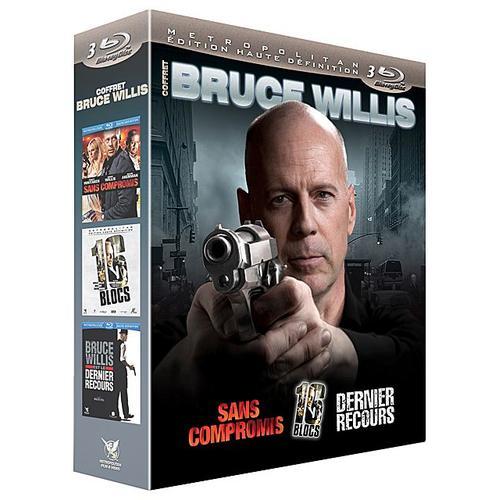 Bruce Willis : Sans Compromis + 16 Blocs + Dernier Recours - Pack - Blu-Ray de Aaron Harvey