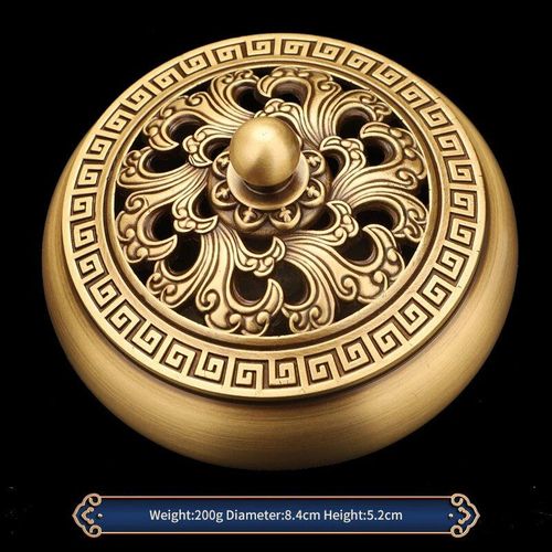 Brleur D'encens Antique Chinois En Laiton,Diffuseur D'armes,Cadre De Diffuseur D'armes,Dcoration De Bureau  Domicile,Salon Et Chambre  Coucher