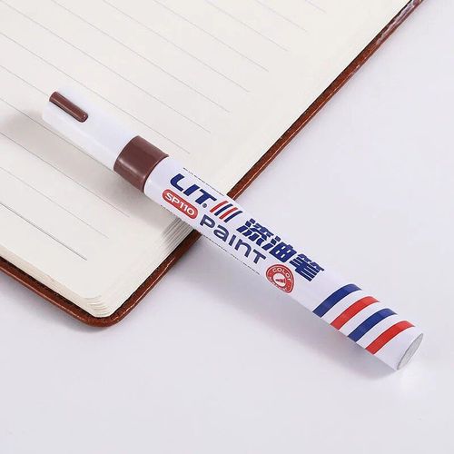 Brun - Stylo De Peinture Pour Camion Rc, 12 Couleurs, Pour 1/10 Rc Inoler Rcversitrtage Defender Scx10 90046/47 Yikong Rcversi1/14 Tamiya Scania 770s