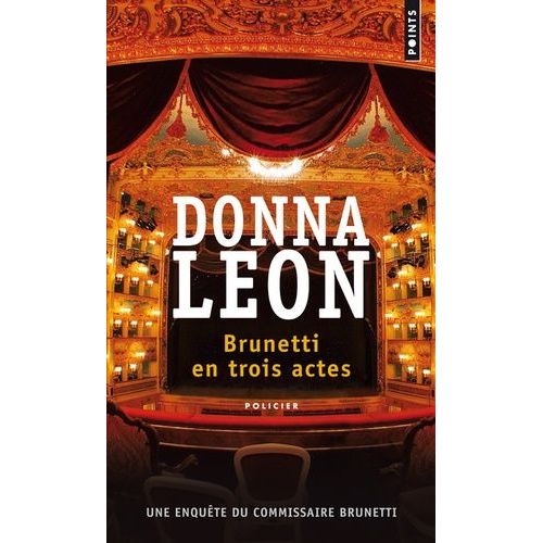 Brunetti En Trois Actes    Format Poche 