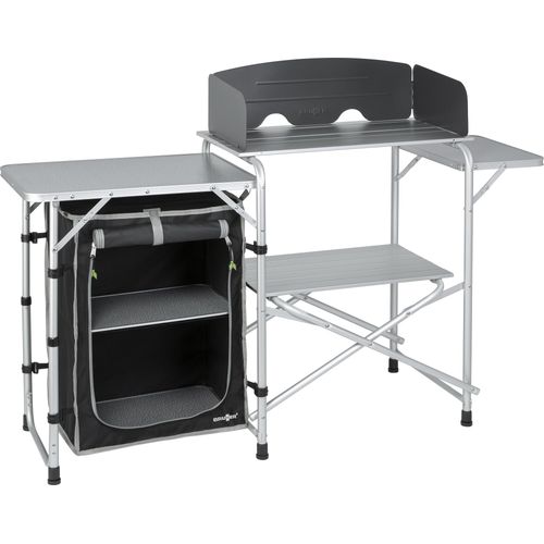 Brunner - Snack Easy Black Kitchen Armoret - Mesures: 141 X 50 X H80,5 Cm