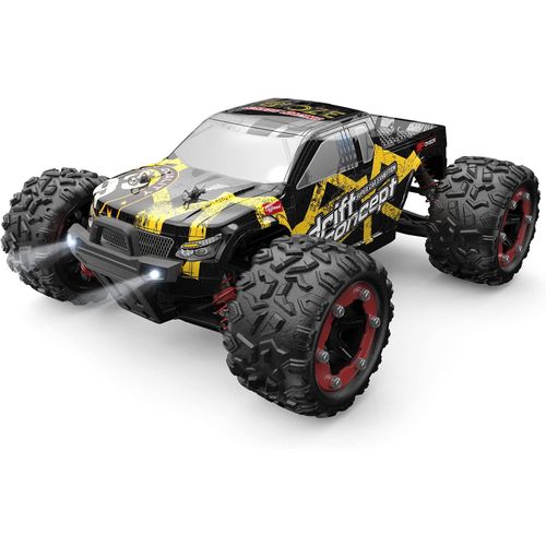 Brushless Voiture Tlcommande 1:18 4WD RC Voiture 60KM/H Voiture RC  Grande Vitesse 2,4 GHz Vhicule Tout-Terrain avec Coque Supplmentaire 40 Minutes D'autonomie sur 2 Batteries 300E