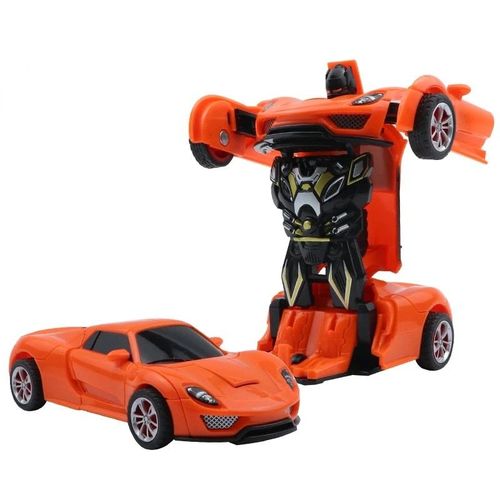 Bsog - Nouveau Style Mini 2 En 1 Anime Transformation Robot Mode
