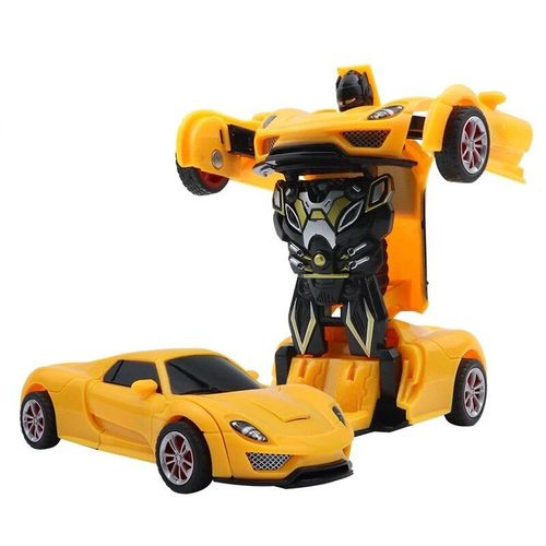 Bsyl - Nouveau Style Mini 2 En 1 Anime Transformation Robot Mode