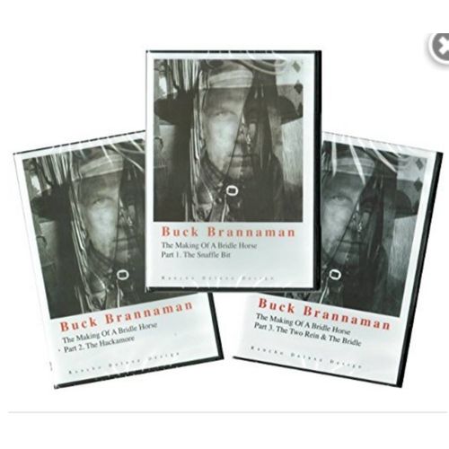 Buck Brannaman : The Making Of A Bridle Horse Part 1, 2, 3 - The Complete 3 Dvd Set