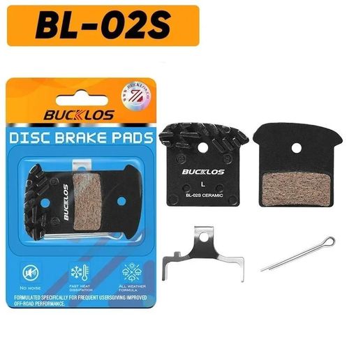 Buckkubmtb-Plaquettes En Cramique De Frein Hydraulique Pour Vlo De Route Et Vtt,Plaquette De Frein  Disque De Vlo Adapte Pour Shimano L05a J04c H03c Nutt - Type Bl-02s 1pair