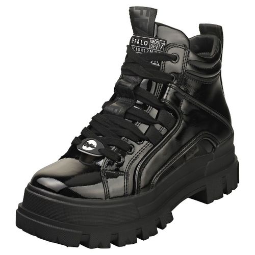 Buffalo Aspha Nc Mid Vegan Femme Bottes Plate-Forme Noir - 36