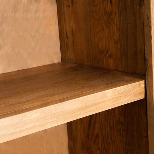 Buffet Bahut Armoire Console Meuble De Rangement Latrale De Salle De Bain Pin Recycl Massif 70 Cm Marro