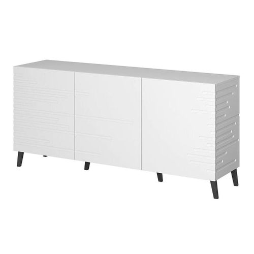 Buffet Charlotte 140, Le Nombre De Portes: 3, tagres, 72x155x40cm