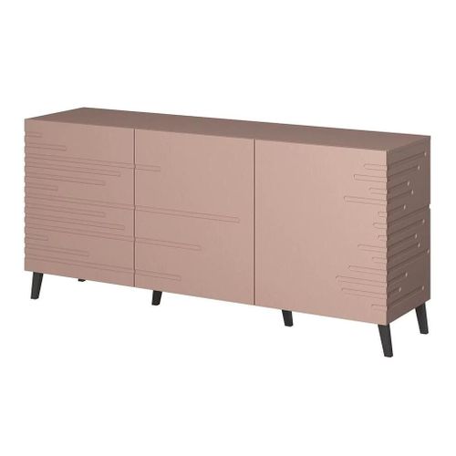 Buffet Charlotte 140, Le Nombre De Portes: 3, tagres, 72x155x40cm