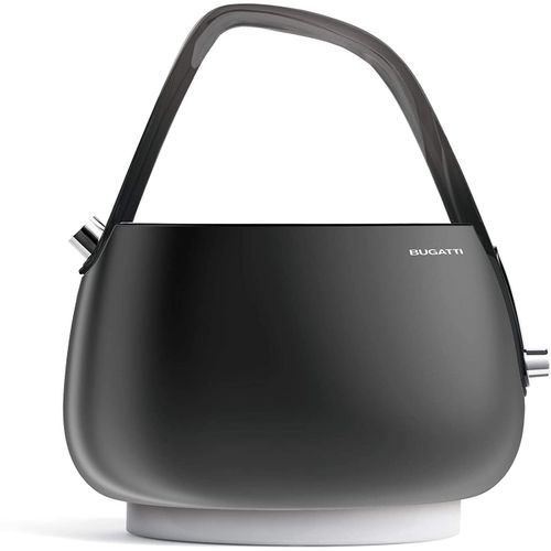 Bugatti, Jacqueline, Bouilloire lectrique Intelligente Avec Rglage De La Temprature (De 40  C  100 ), Fonction De Maintien De La Chaleur, Capacit 1,2 Litre, 2400 W (Noir)