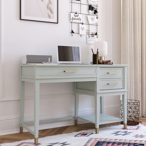 Bureau Avec Plateau lvateur En Mlamin Vert