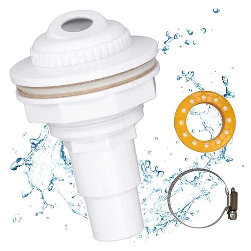 Buse Refoulement Piscine,Buse D'entre Pour Piscine Avec Embout De Tuyau 38/32 Mm,Buse Refoulement Buse D'entre Pour Piscine,Buse D'entre Pour Piscine,Pour Drainage Piscine