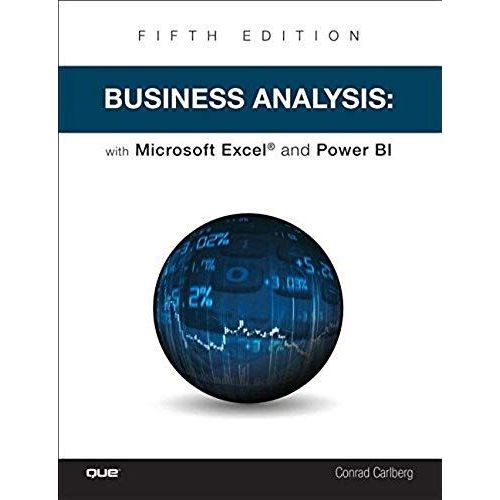 Business Analysis With Microsoft Excel    Format Broch 