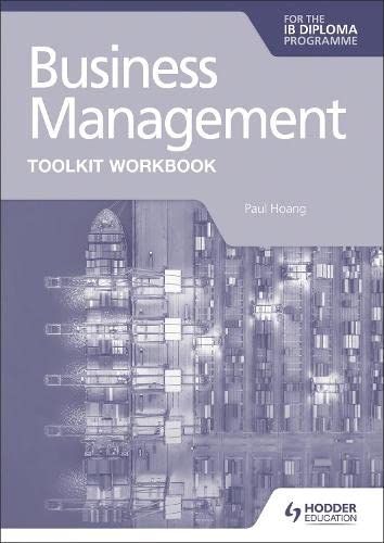 Business Management Toolkit Workbook For The Ib Diploma: Skills For Success   de Hoang, Paul  Format Broch 