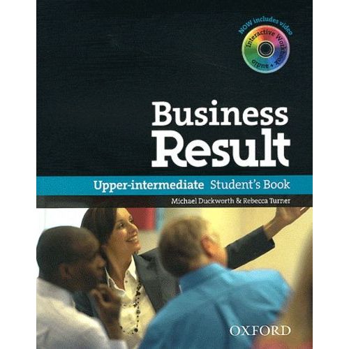 Business Result - Upper-Intermediate Student's Book (1 Cd-Rom)    Format Broch 