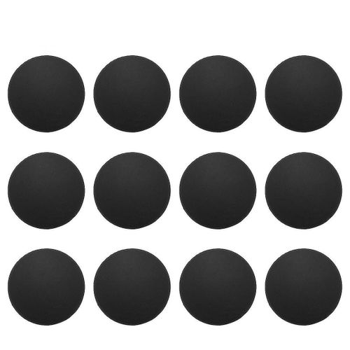 Bute De Bouton De Porte Auto-Adhsive, Pare-Chocs En Caoutchouc Pour Tiroir D'armoire, Anti-Collision Noir
