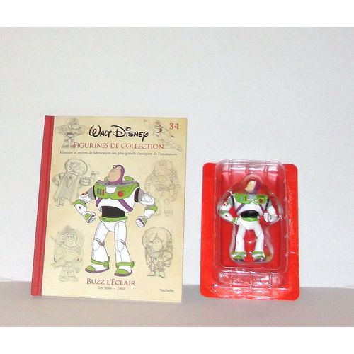 buzz l eclair dans toy story + le livre histoire et secrets des fabrications des plus grands classiques de disney n34 hachette