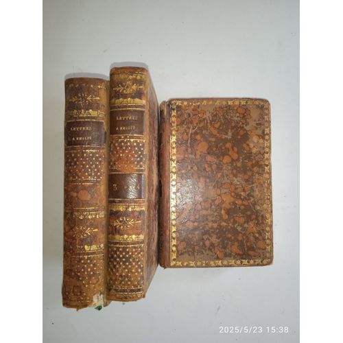 C. A. Demoustier. Lettres  Emilie Sur La Mythologie. Nicolle, Dabot, Corbet. 1816. 6 Tomes En 3 Volumes. Complet Des 62 Gravures Hors-Texte. Trs Uss. Vendus En L'tat.   