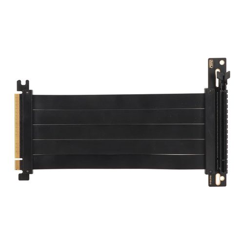Câble d'extension PCI Express4.0, Support à 90 degrés X16 X8 X4 X1, câble d'extension de cartes graphiques de 20cm de longueur pour PC