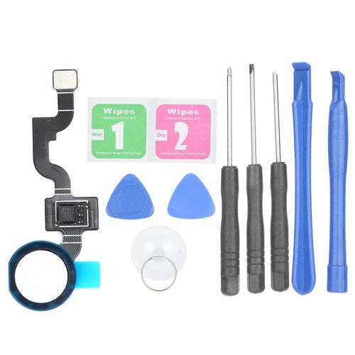 CâBle Flexible De Bouton De Capteur D'empreinte Digitale De Bouton D'accueil De Pcb Pour Le Smartphone Google Pixel 3a Xl Violet
