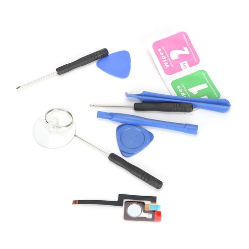CâBle Flexible De Bouton De Capteur D'empreintes Digitales De Bouton D'accueil De Carte Pcb De 6,3 Pouces Pour Smartphone Google Pixel 3 Xl Blanc