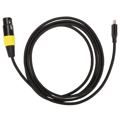 CâBle Xlr Vers Usb C Flexible Type C MâLe Vers Xlr Femelle, Adaptateur De Connecteur Pour Pc, TéLéPhone, Tablette, 2 MèTres/6,6 Pieds