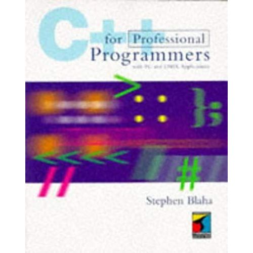 C++ For Professional Programming With Pc And Unix Applications   de unknown  Format Broch 