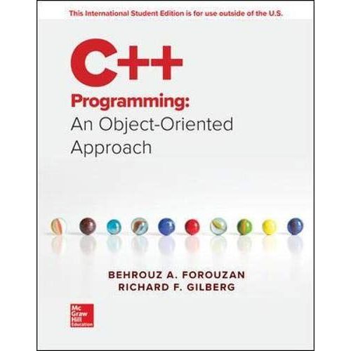 Ise C++ Programming: An Object-Oriented Approach    Format Broch 