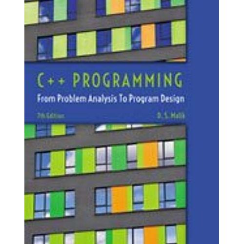 C++ Programming + Coursemate With Lab Manual: From Problem Analysis To Program Design   de D. S. Malik  Format Broch 