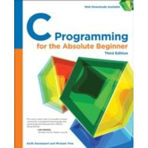 C Programming For The Absolute Beginner    Format Broch 