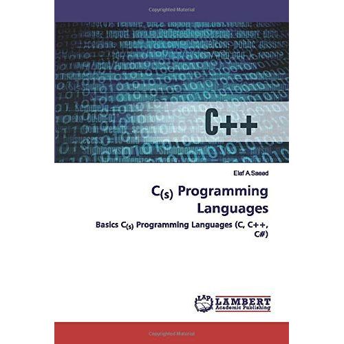 C(S) Programming Languages    Format Broch 