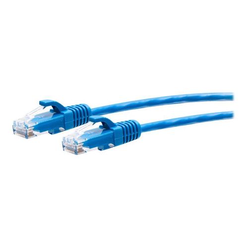 C2G 4ft (1.2m) Cat6a Snagless Unshielded (UTP) Slim Ethernet Network Patch Cable - Blue
