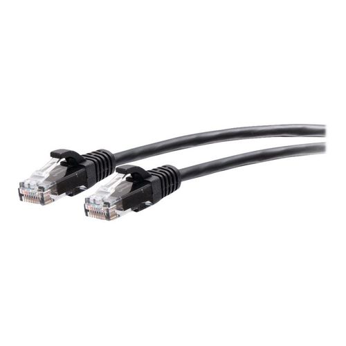 C2G 7ft (2.1m) Cat6a Snagless Unshielded (UTP) Slim Ethernet Network Patch Cable - Black