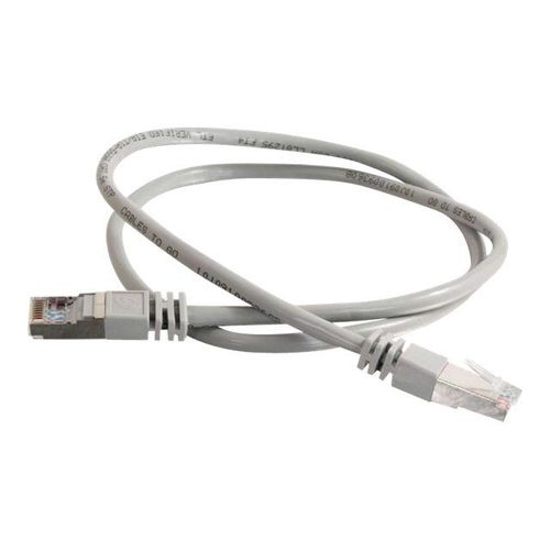 C2G Cat5e Booted Shielded (STP) Network Patch Cable - Cordon de raccordement