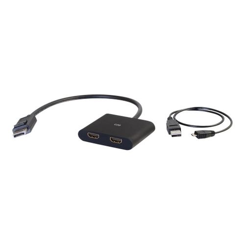 C2G DisplayPort 1.2 to Dual HDMI MST Hub - Commutateur vido/audio