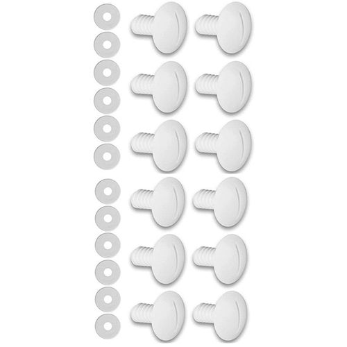 Vis De Roue En Plastique Compatible Avec Polaris 180 280 Robot Nettoyeur Piscine C-55 C55 (12 Pices)