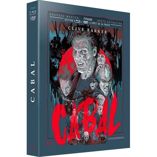 Cabal (Nightbreed) - Blu-Ray + Dvd + Livret de Clive Barker