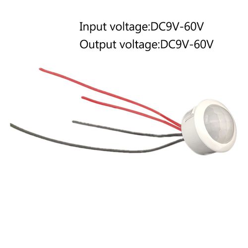 Cblage  Capteur Infrarouge Dc 12v 24v, Interrupteur De Lampe De Plafond  Induction, Corps Humain, Dtecteur De Mouvement Pir, Interrupteurs De Lumire