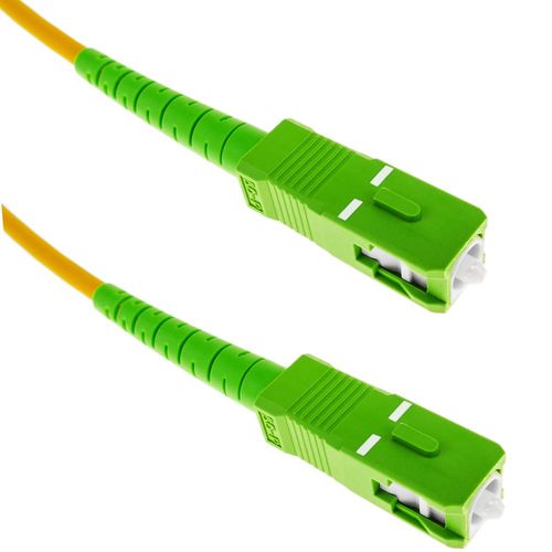 Cble  fibre optique SC/APC  SC/APC monomode simplex 9/125 20m OS2
