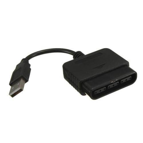 Cble Adaptateur Convertisseur USB Jeu Vido Pour Manette PS2 vers PS3 PC