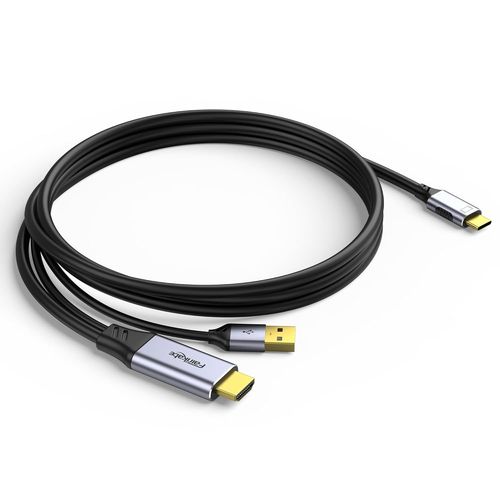 Cble Adaptateur Hdmi Vers Usb C 4 K 60 Hz, Systme Hdmi Unidirectionnel Vers Moniteur De Type C, Pour Source Hdmi (Ordinateur Portable, Pc, Station Steam Deck, Ps4/5, Xbox)  Affi[GBP6278570]