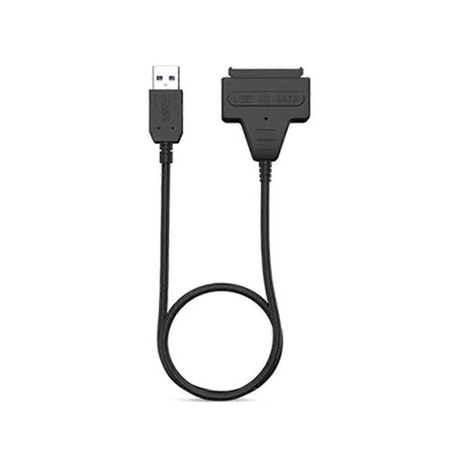Cble adaptateur SATA vers USB 3.0 pour disques SSD/HDD de 2,5 pouces, prend en charge une vitesse allant jusqu 5 Gbit/s