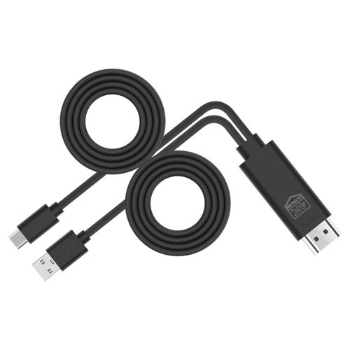 Câble adaptateur USB 3.1 vers HDMI, convertisseur HD 4K pour Smart TV Monitor Projecteur