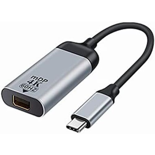 Cble Adaptateur Usb-C Type C Vers Mini Dp Displayport 4K 2K 60 Hz Pour Tablette, Tlphone Et Ordinateur Portable[CAB4194070]