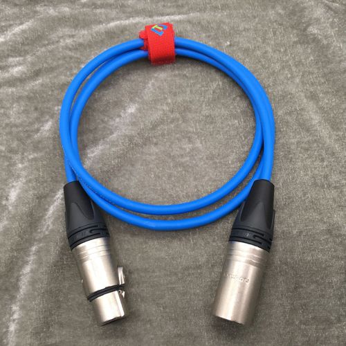 Cble Audio Numrique Hifi Canare Da202at,Qualit De Diffusion Aes/Ebu Mobile 110 Ohm Avec Prise Neutrik 3 Pole Xlr Nc3mxx Et Nc3fxx - Type 5m With Neutrik Plug