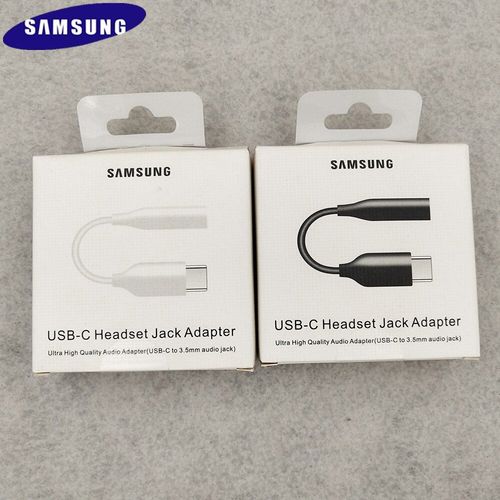 Cble audio pour casque SAMSUNG S21 S20 Note 20 Ultra Type C Cble audio jack 3,5 pour Galaxy Note 10+ A8s Adaptateur USB C vers casque 3,5 mm