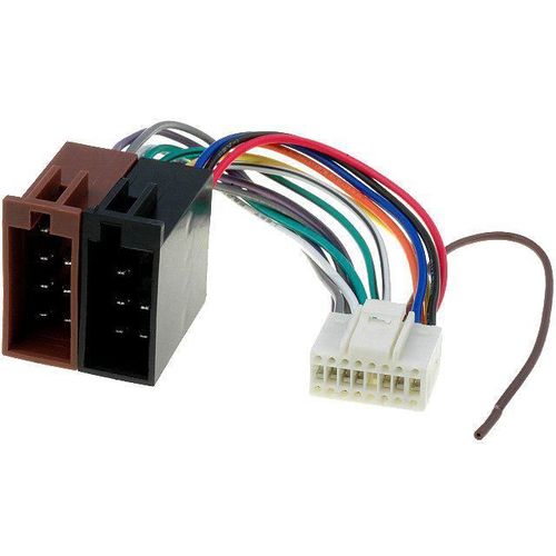 Cable Autoradio Pioneer 16pin Vers Iso - Connecteur Blanc 1