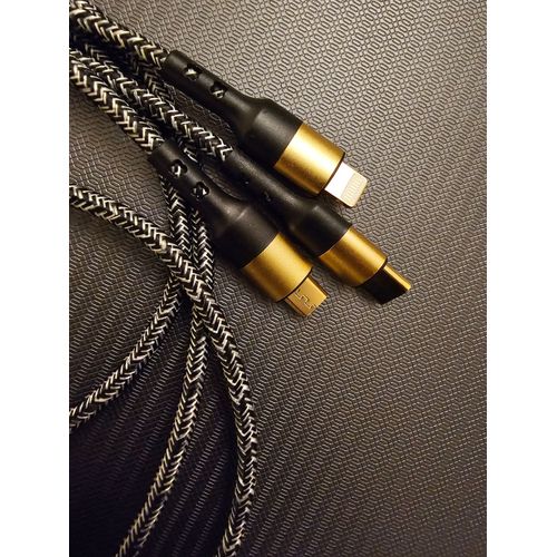 Cable Chargeur Universel Rapide Iphone/Android Usb Typec/Iphone/Micro Usb